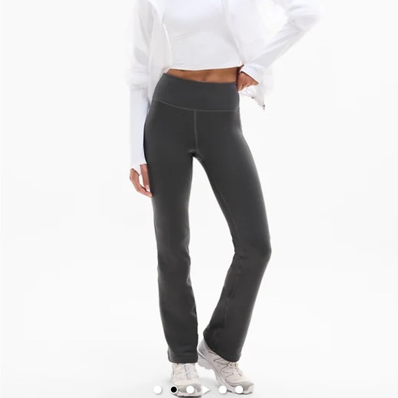 Athleta Pants - Athleta Black Fleece lined bootcut Pants
